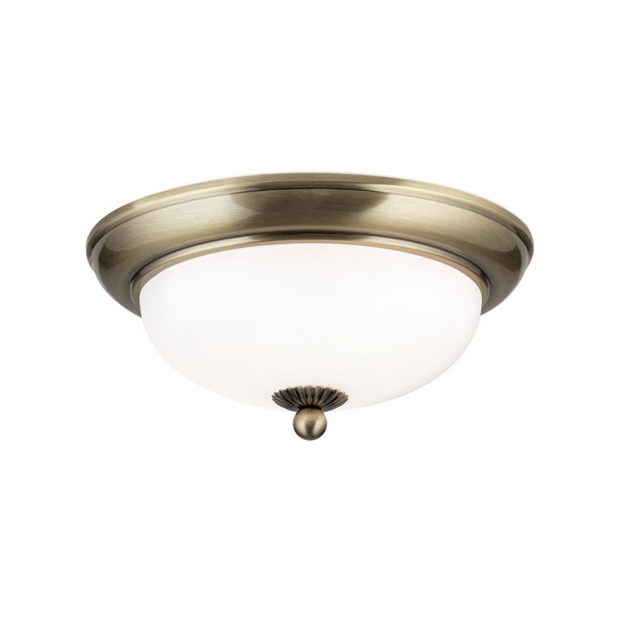 EMPIRA Ceiling Light 2×E14/40W/230V Ø 26.5 cm, Bronze