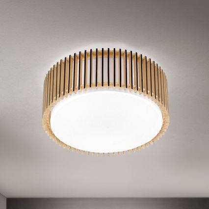 TARTA Ceiling Light 3xE27/40W/230V Ø 40 cm Beige