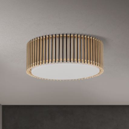 TARTA Ceiling Light 3xE27/40W/230V Ø 40 cm Beige