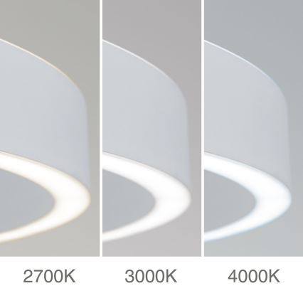 Dimmable LED cable-suspended pendant light KOLK LED/80W/230V 2700/3000/4000K Ø 80 cm white