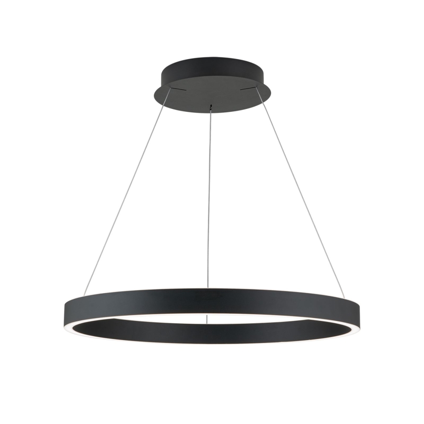 LED Dimmable Cable Pendant KOLK LED/60W/230V 2700/3000/4000K Ø 60 cm Black