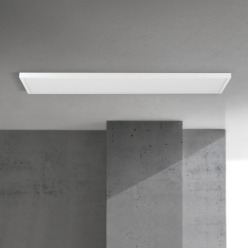 DISC Dimmable LED Surface-Mounted Panel 40W/230V 2700/3000/4000K 115x30 cm White