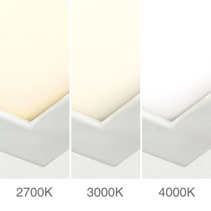 DISC Dimmable LED Surface-Mounted Panel 40W/230V 2700/3000/4000K 115x30 cm White