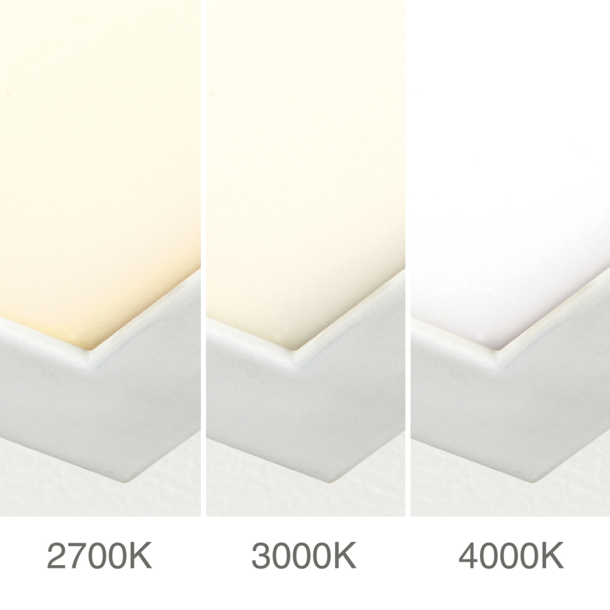 DISC Dimmable LED Surface-Mounted Panel 40W/230V 2700/3000/4000K 115x30 cm White