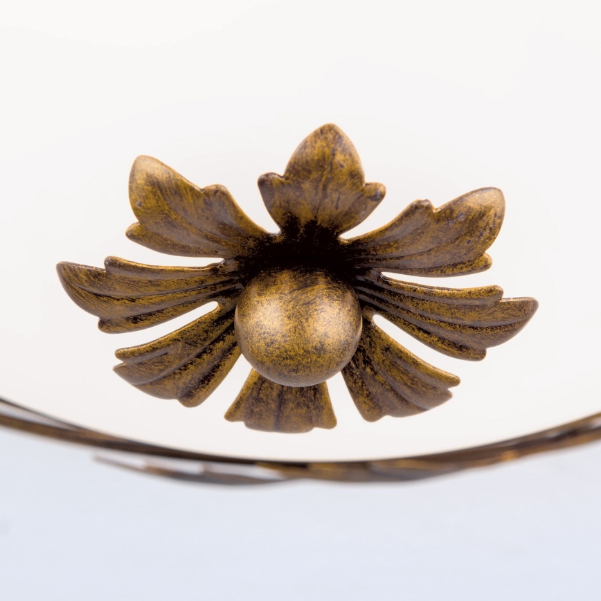 Ceiling light FLEUR 2xE27/60W/230V d. 40 cm bronze