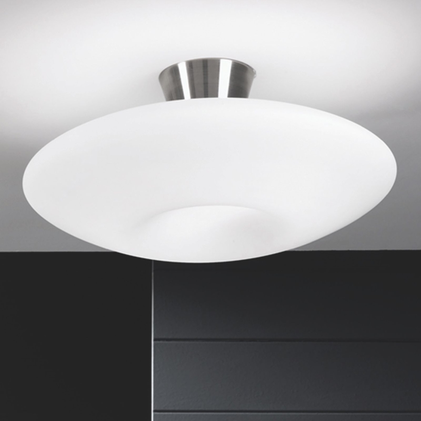Ceiling light BLANC 2xE27/60W/230V d. 49 cm matte chrome