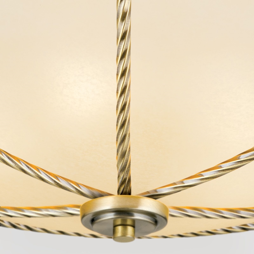 Ceiling light MAURO 5xE27/60W/230V d. 56 cm bronze