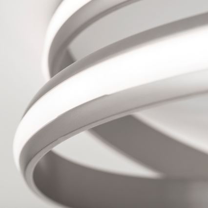 LED Dimmable ceiling light CIRCUS LED/30W/230V silver