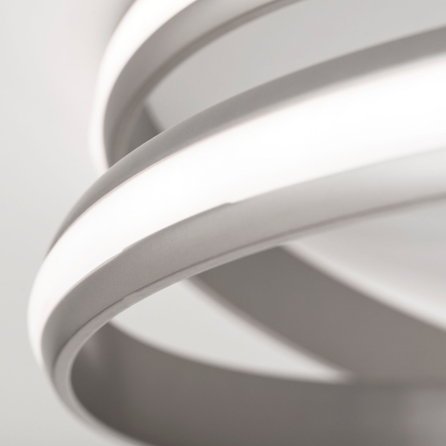 LED Dimmable ceiling light CIRCUS LED/30W/230V silver