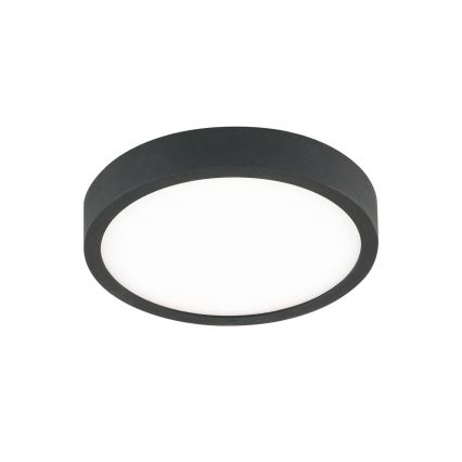 LED Ceiling light BULLY LED/12W/230V d. 14 cm black
