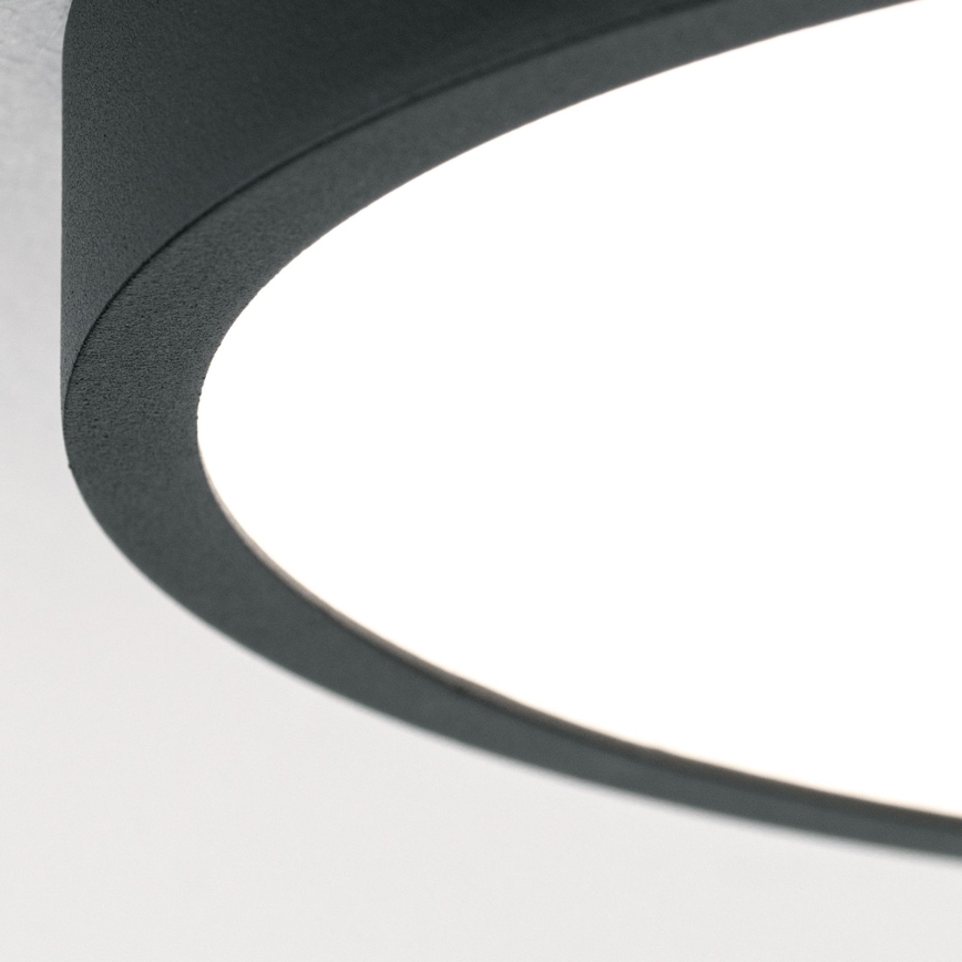 LED Ceiling light BULLY LED/12W/230V d. 14 cm black
