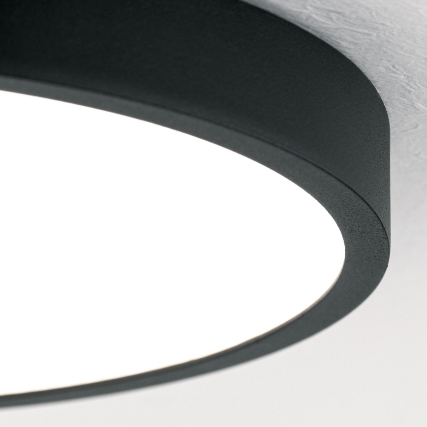 LED Ceiling light BULLY LED/24W/230V d. 24 cm black