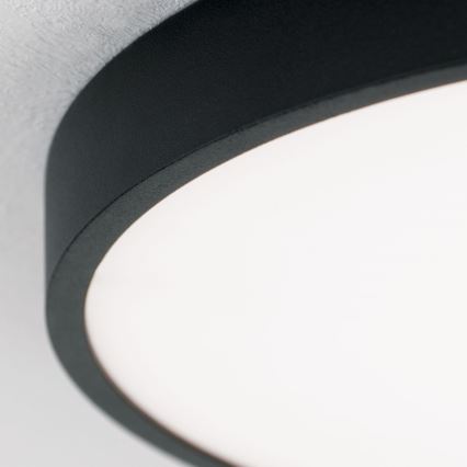 LED Ceiling light BULLY LED/28W/230V d. 28 cm black
