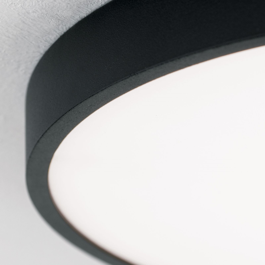 LED Ceiling light BULLY LED/28W/230V d. 28 cm black