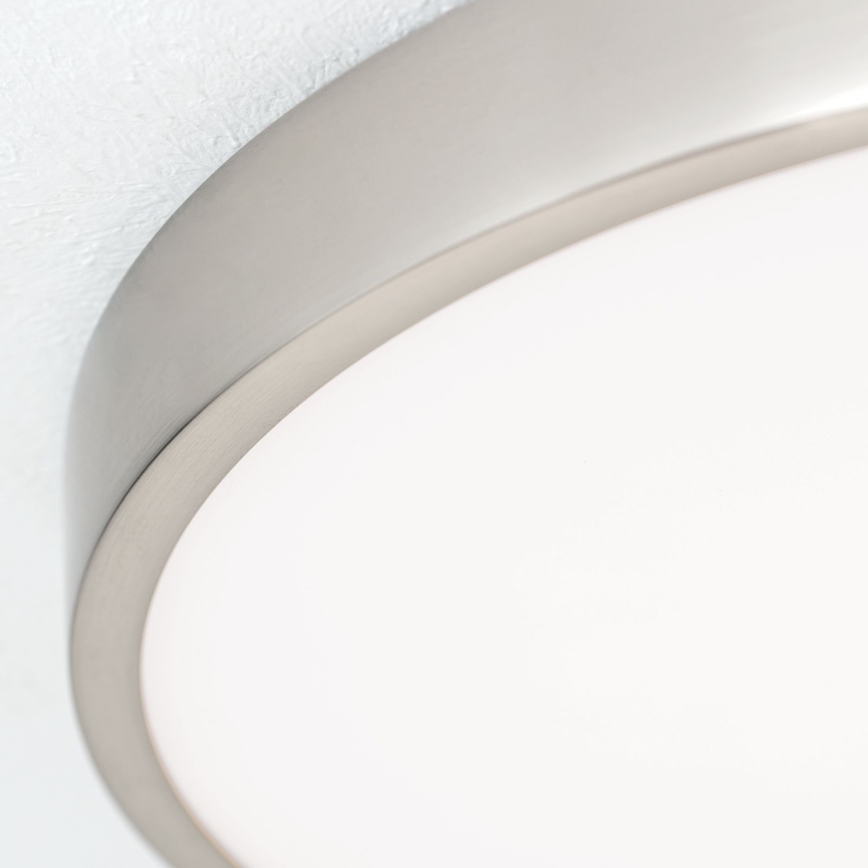 LED Ceiling light BULLY LED/28W/230V d. 28 cm matte chrome