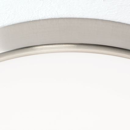 LED Ceiling light BULLY LED/28W/230V d. 28 cm matte chrome