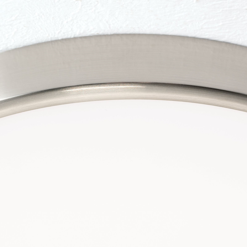 LED Ceiling light BULLY LED/28W/230V d. 28 cm matte chrome