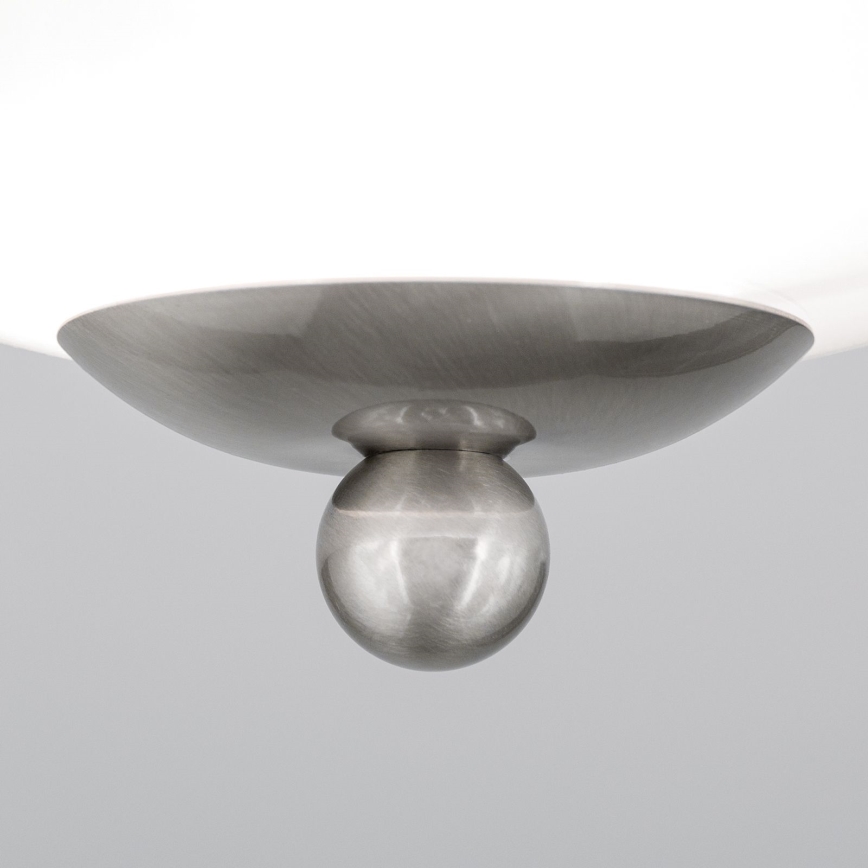 Ceiling light LANDHAUS 1xE27/60W/230V d. 21 cm matte chrome/white