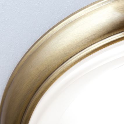 Ceiling light AUSTRIAN OLD LAMP 3xE27/60W/230V d. 50 cm bronze/white