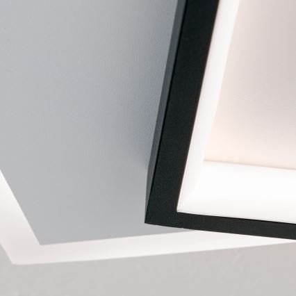 LED Dimmable ceiling light EMANUEL LED/50W/230V white/black
