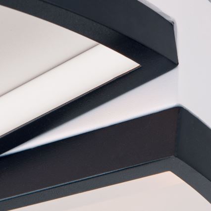 LED Dimmable ceiling light OLGA LED/28W/230V black/white
