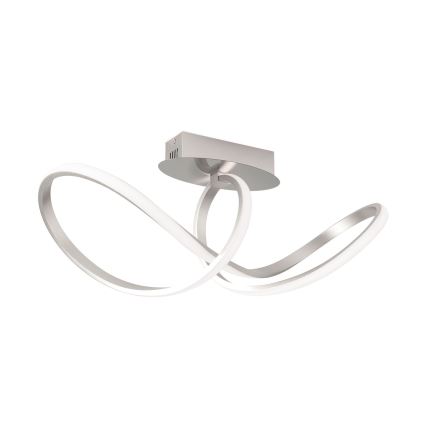 LED Dimmable surface-mounted chandelier CIRCUS LED/30W/230V matte chrome