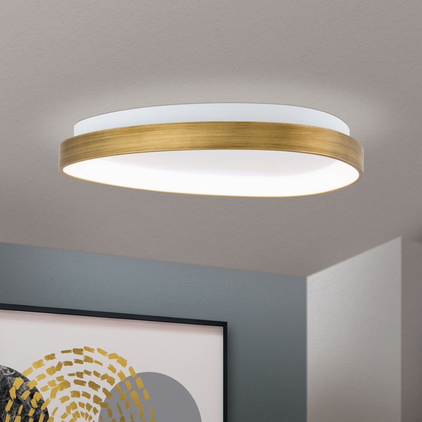 LED Ceiling light CHARLIE LED/35W/230V d. 45 cm gold