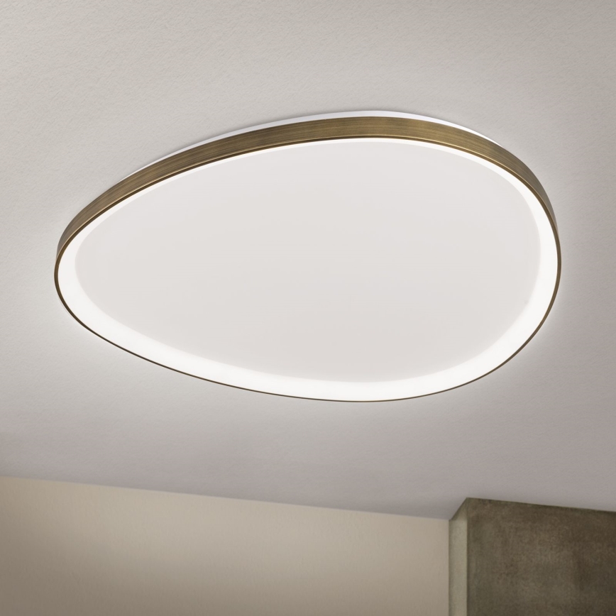 LED Ceiling light CHARLIE LED/72W/230V d. 80 cm gold
