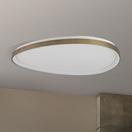 LED Ceiling light CHARLIE LED/72W/230V d. 80 cm gold