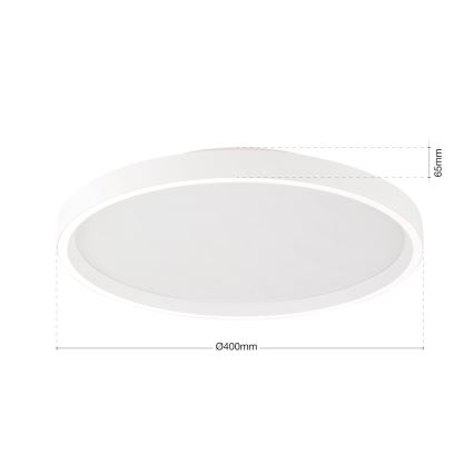 LED Dimmable ceiling light MASCA LED/36W/230V 2700/3350/4000K d. 40 cm white
