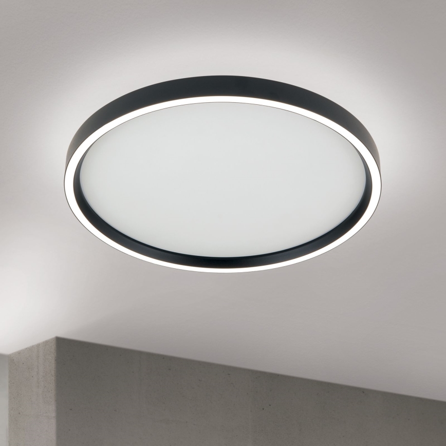 LED Dimmable ceiling light MASCA LED/36W/230V 2700/3350/4000K d. 40 cm black