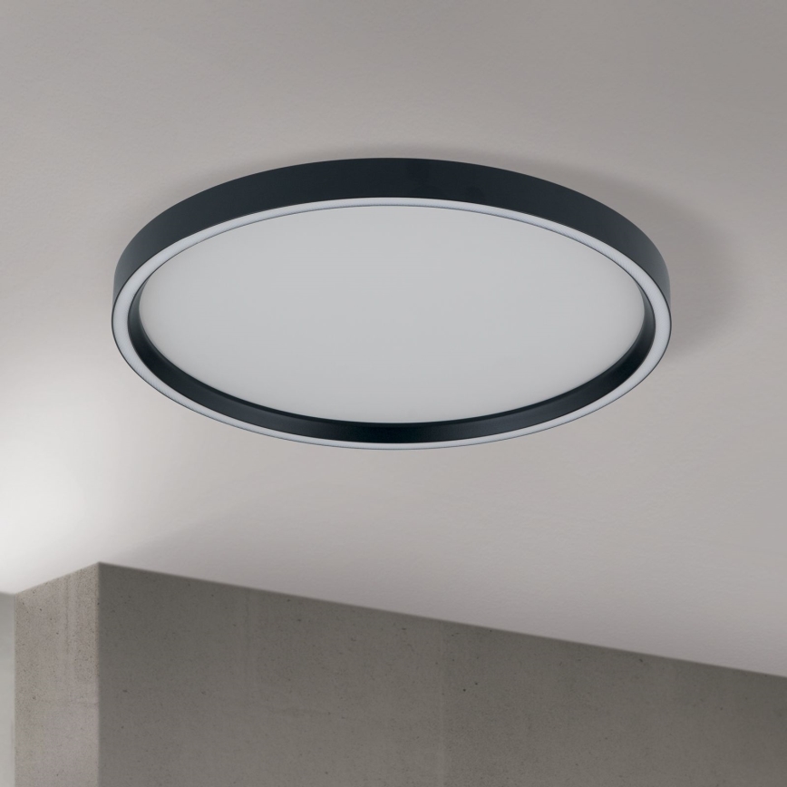LED Dimmable ceiling light MASCA LED/36W/230V 2700/3350/4000K d. 40 cm black