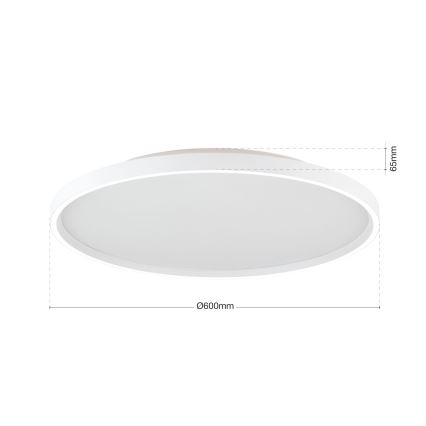 LED Dimmable ceiling light MASCA LED/47W/230V 2700/3350/4000K d. 60 cm white
