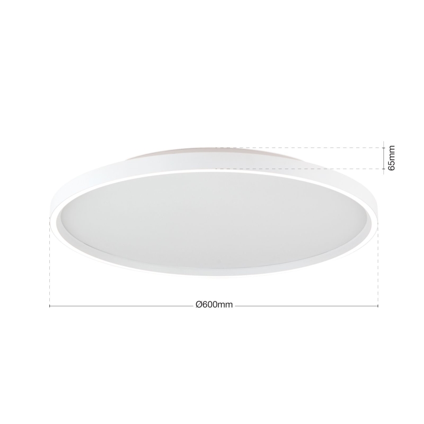 LED Dimmable ceiling light MASCA LED/47W/230V 2700/3350/4000K d. 60 cm white