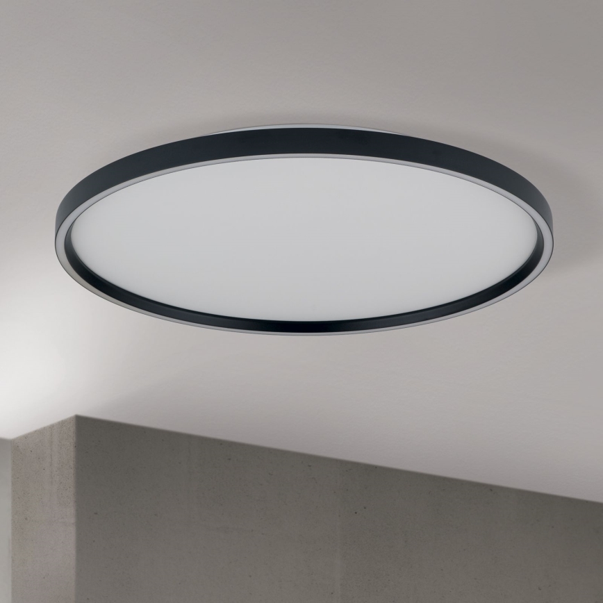 LED Dimmable ceiling light MASCA LED/47W/230V 2700/3350/4000K d. 60 cm black