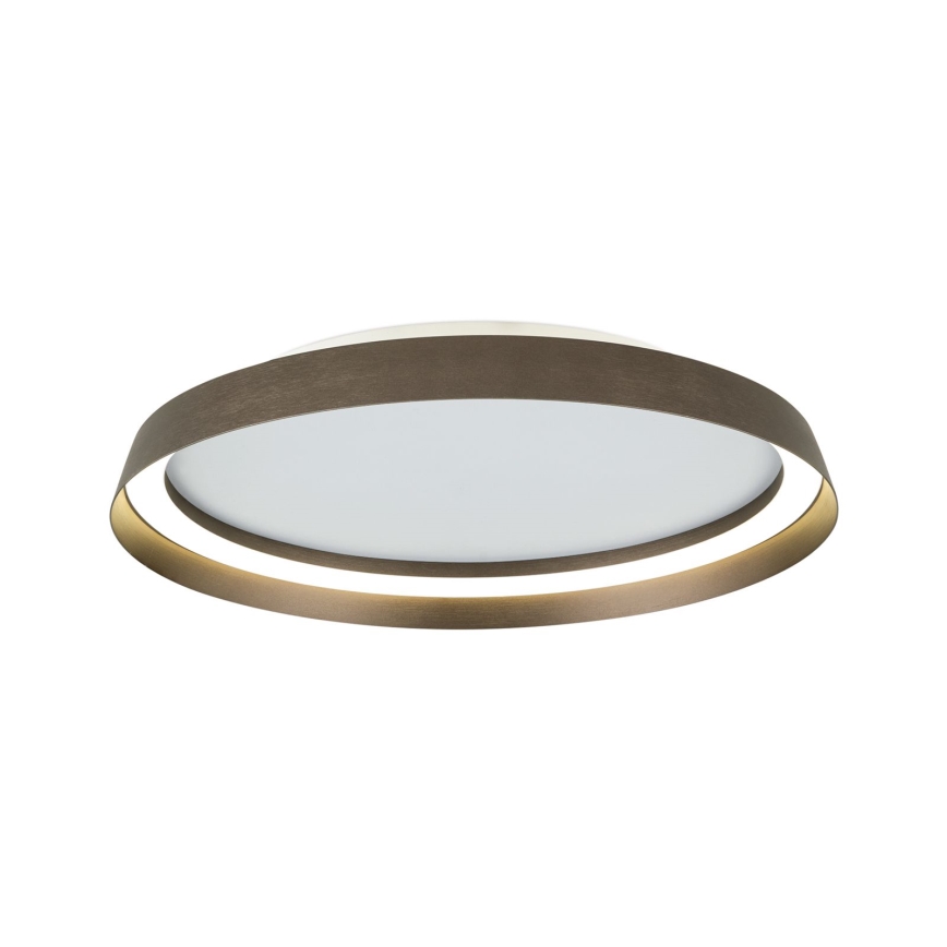 LED Dimmable ceiling light MANTA LED/38W/230V 2700/3000/4000K d. 45 cm brown