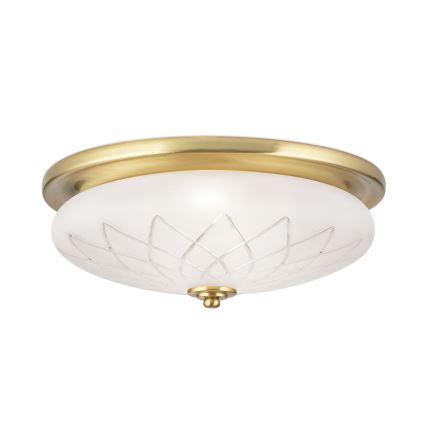 Ceiling light PORTO 2xE27/40W/230V d. 37 cm gold