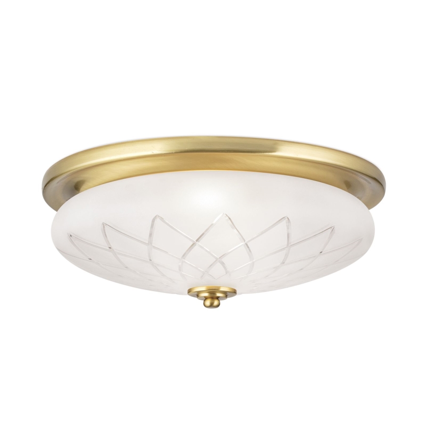Ceiling light PORTO 2xE27/40W/230V d. 37 cm gold