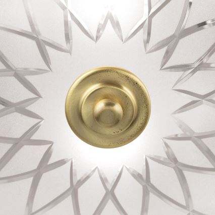 Ceiling light PORTO 2xE27/40W/230V d. 37 cm gold