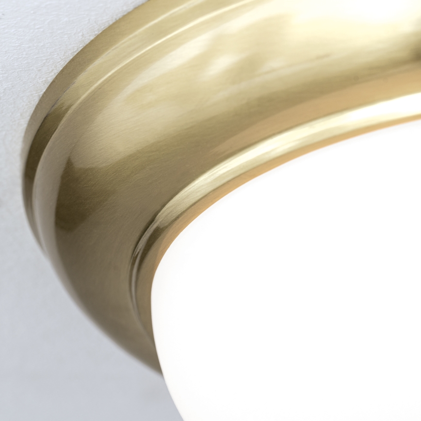 EMPIRA ceiling light, 2xE14/40W/230V, Ø 26.5 cm, brass