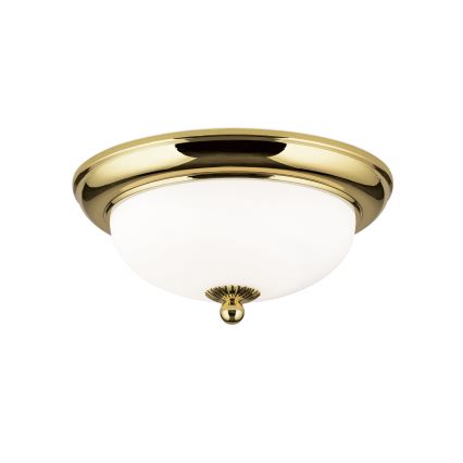 EMPIRA ceiling light 2xE14/40W/230V, dia. 26,5 cm, gold finish