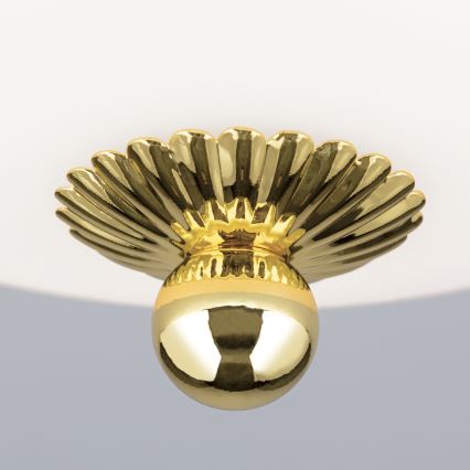 EMPIRA ceiling light 2xE14/40W/230V, dia. 26,5 cm, gold finish