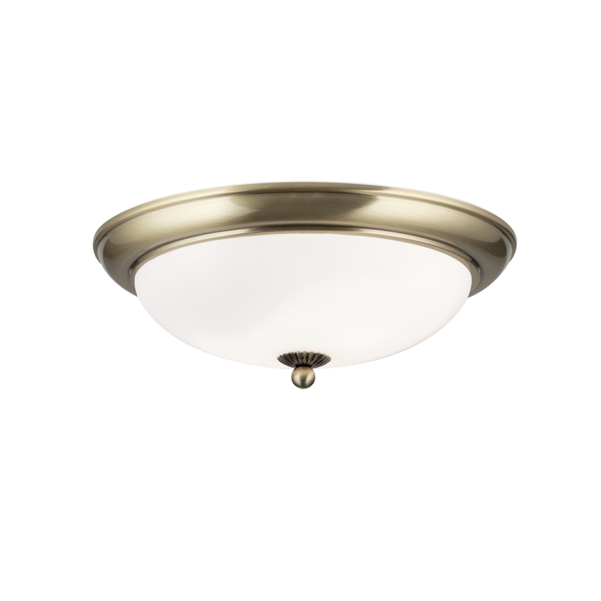 Ceiling light EMPIRA 2xE27/40W/230V Ø 35.5 cm bronze