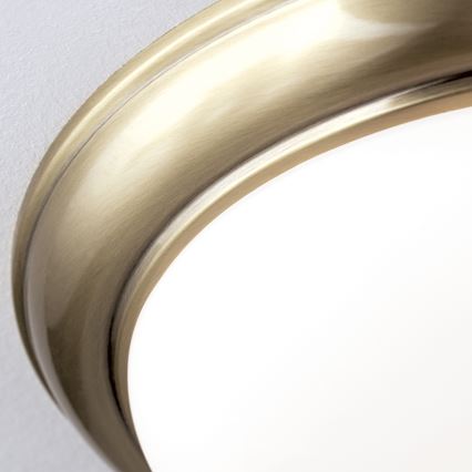 Ceiling light EMPIRA 2xE27/40W/230V Ø 35.5 cm bronze