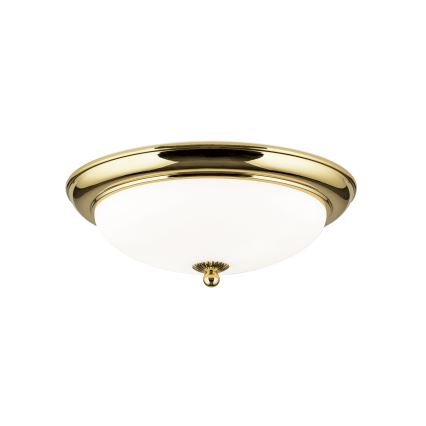 Ceiling light EMPIRA 2xE27/40W/230V Ø 35.5 cm gold