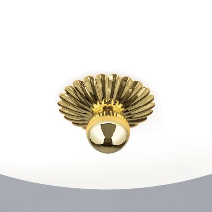 Ceiling light EMPIRA 2xE27/40W/230V Ø 35.5 cm gold