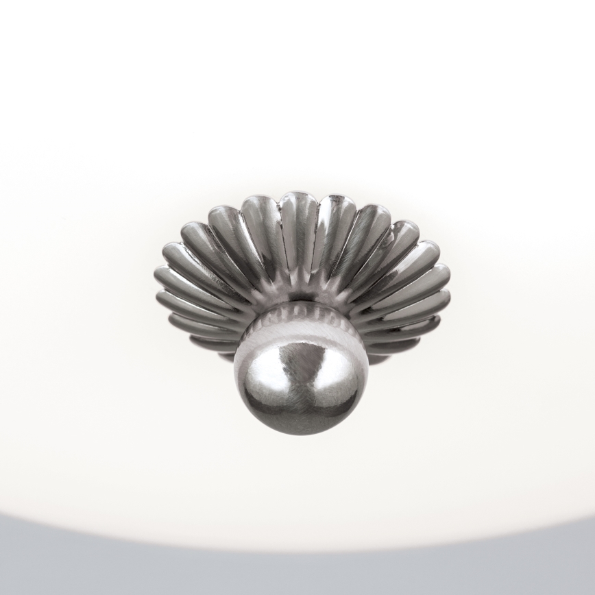 Ceiling light EMPIRA 2xE27/40W/230V diameter 35.5 cm matte chrome