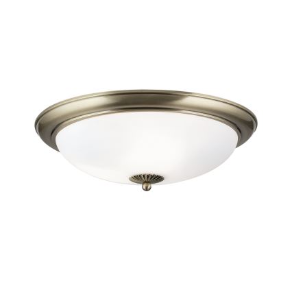 EMPIRA ceiling light, 3x E27/40W/230V, Ø 48 cm, bronze