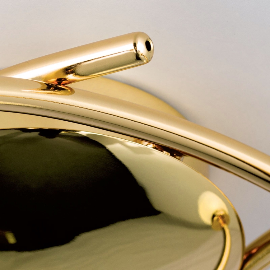 Flush-mount chandelier CARLA 5xG9/28W/230V gold