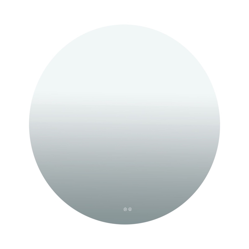 FOCUS LED backlit heated bathroom wall mirror 30W/230V 3000/4200/6000K Ø 100 cm IP44